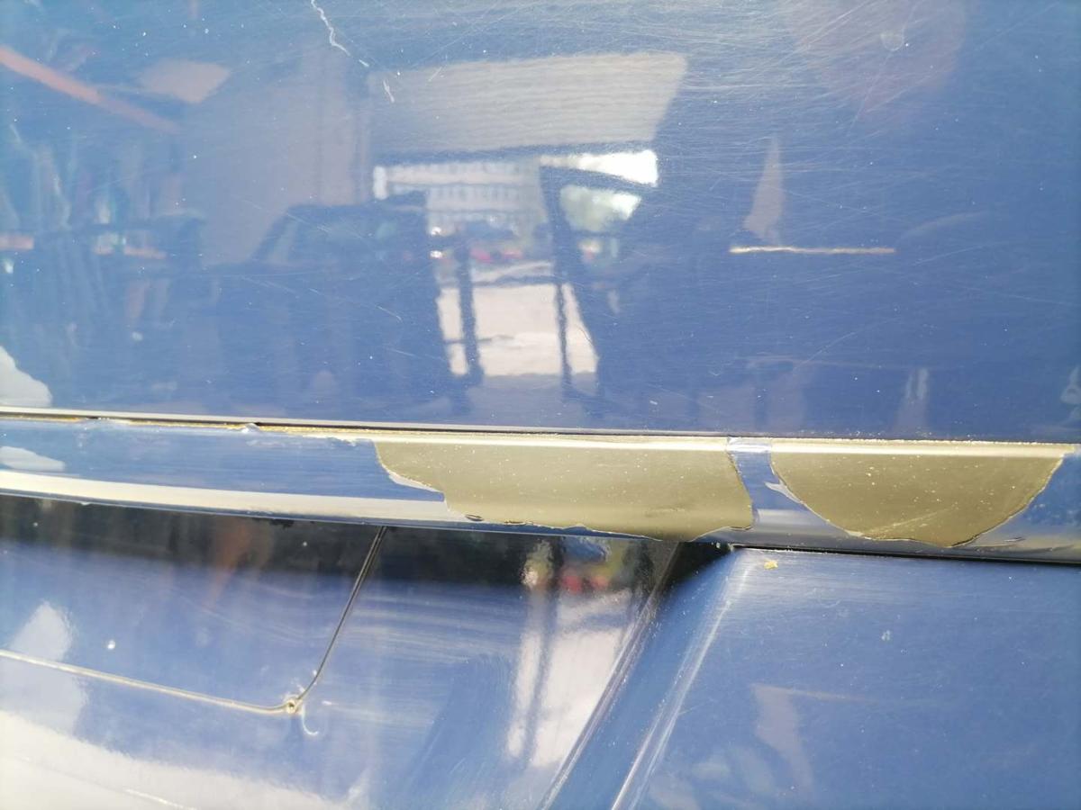 Renault Grand Modus original Heckklappe mit Heckscheibe OV460 K&ouml;nigsblau Bj.2008